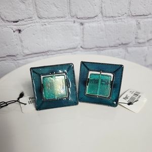 Turquoise Jewel Napkin Rings with Swivel Center. Stunning 😍 ⚡️